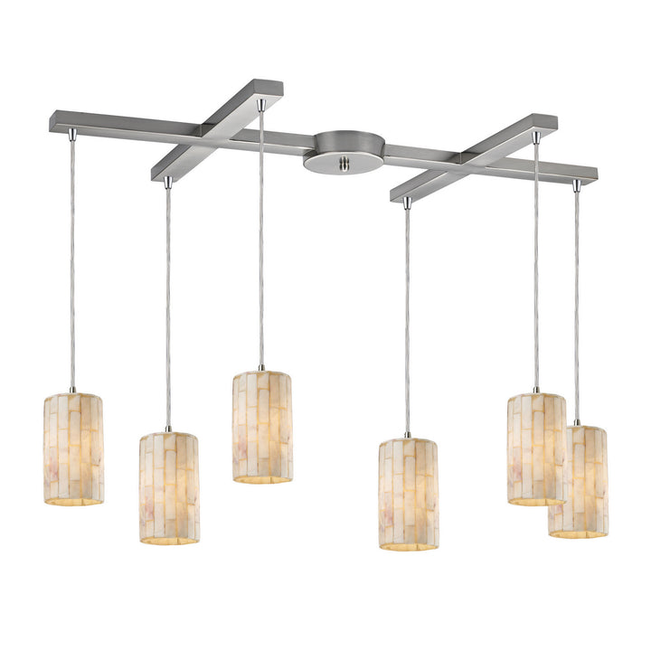 Elk Coletta 10147/6 Pendant Light - Satin Nickel