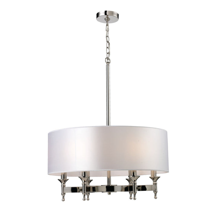 Elk Pembroke 10162/6 Chandelier Light - Polished Nickel