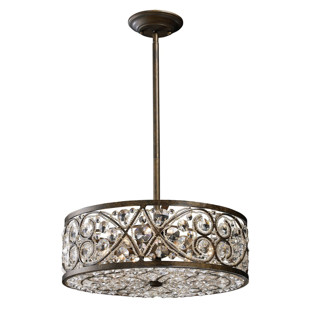 Elk Amherst 11287/6 Pendant Light - Antique Bronze