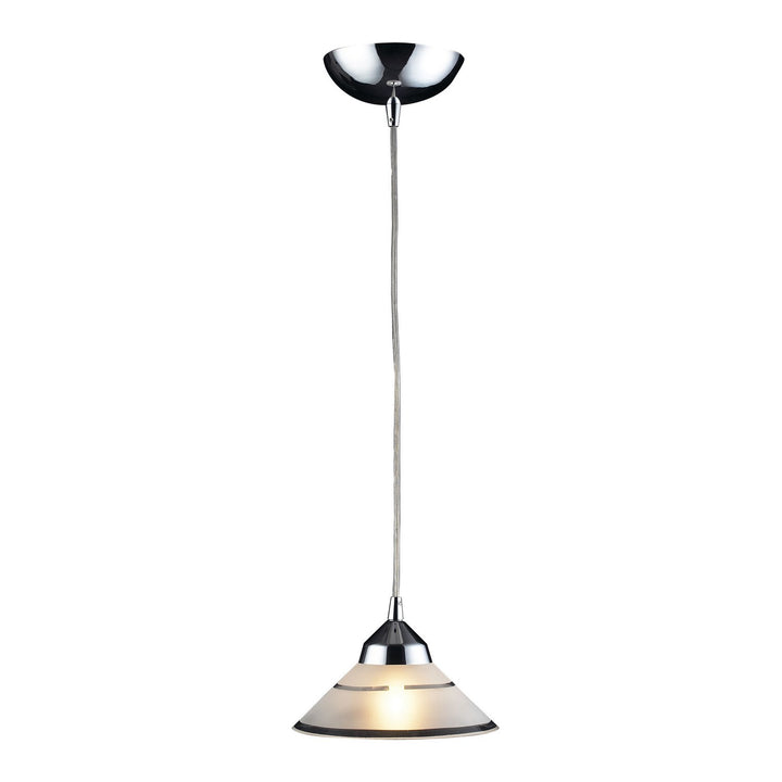 Elk Refraction 1477/1 Pendant Light - Polished Chrome