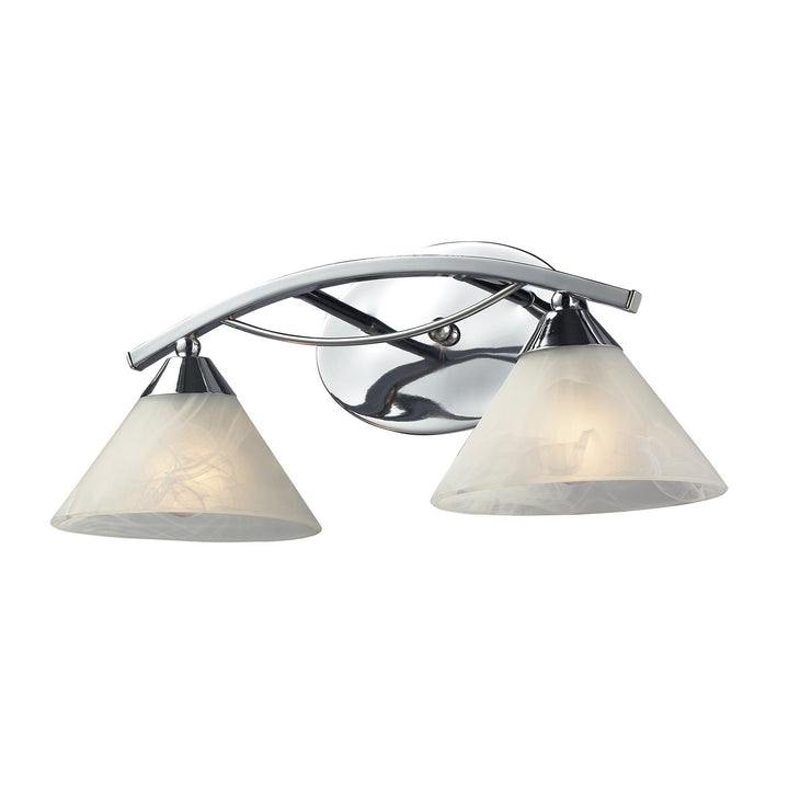Elk Elysburg 17021/2 Bath Vanity Light 18 in. wide - Polished Chrome