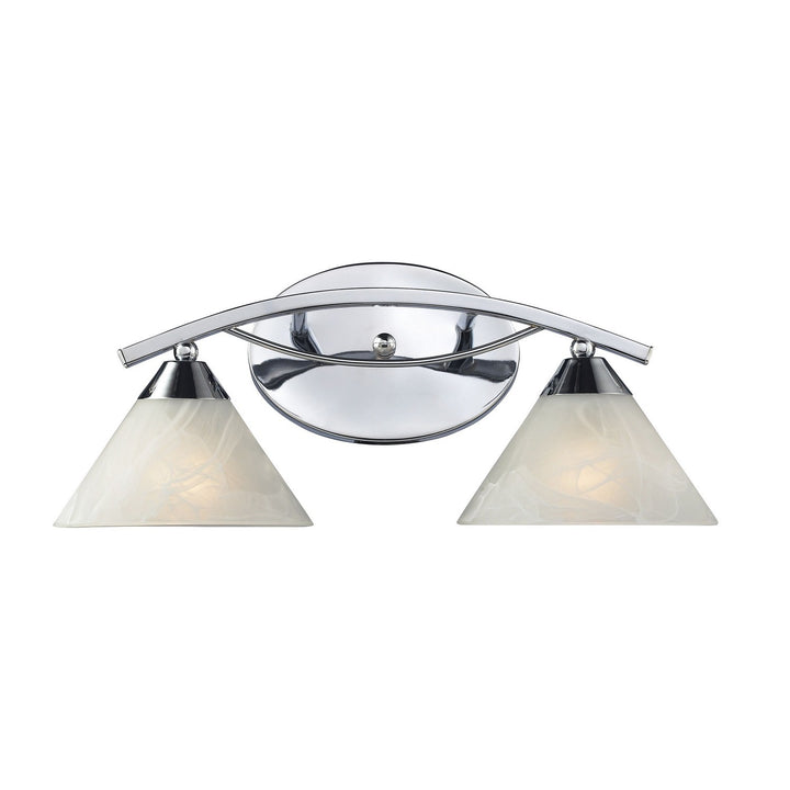 Elk Elysburg 17021/2 Bath Vanity Light 18 in. wide - Polished Chrome