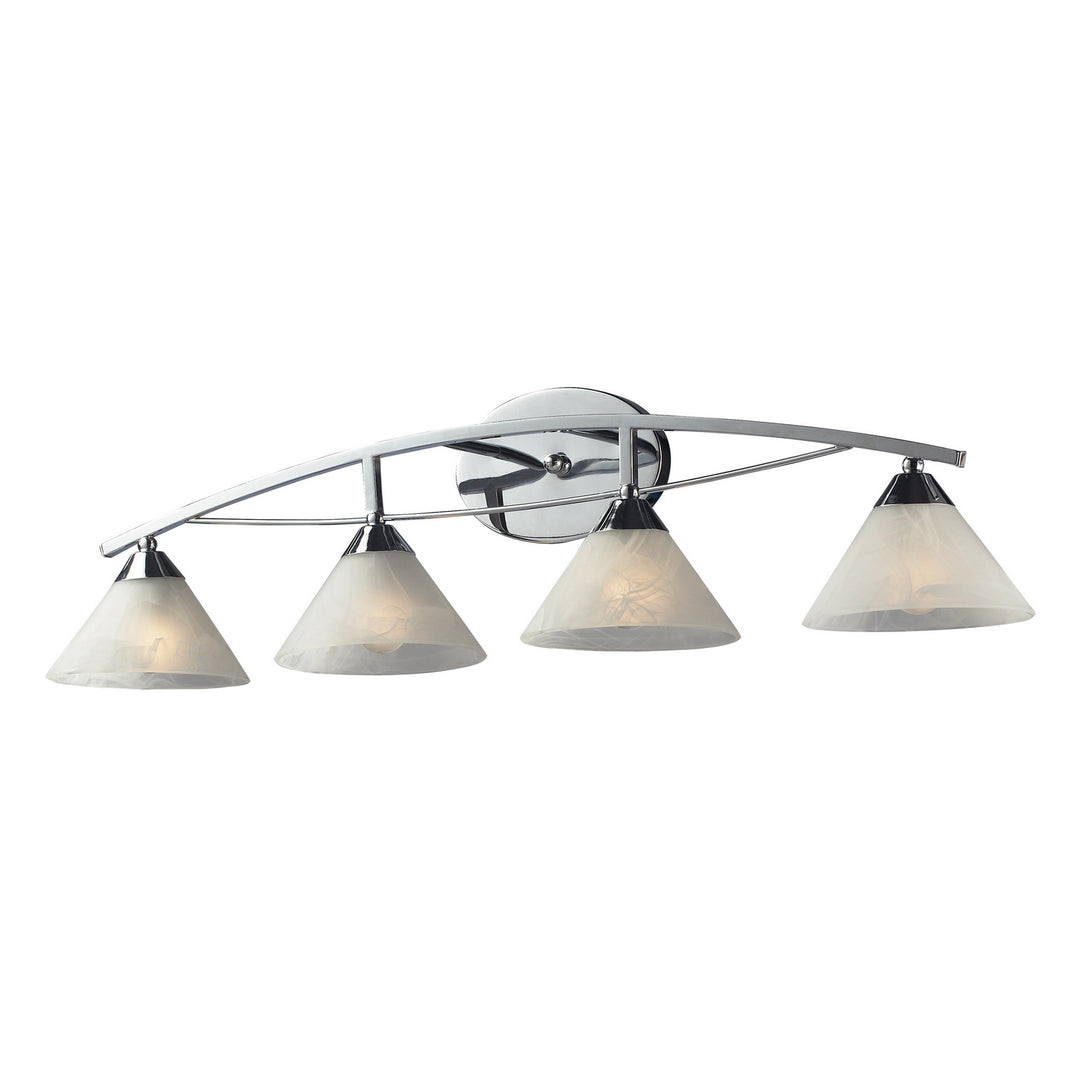 Elk Elysburg 17024/4 Bath Vanity Light 36 in. wide - Polished Chrome