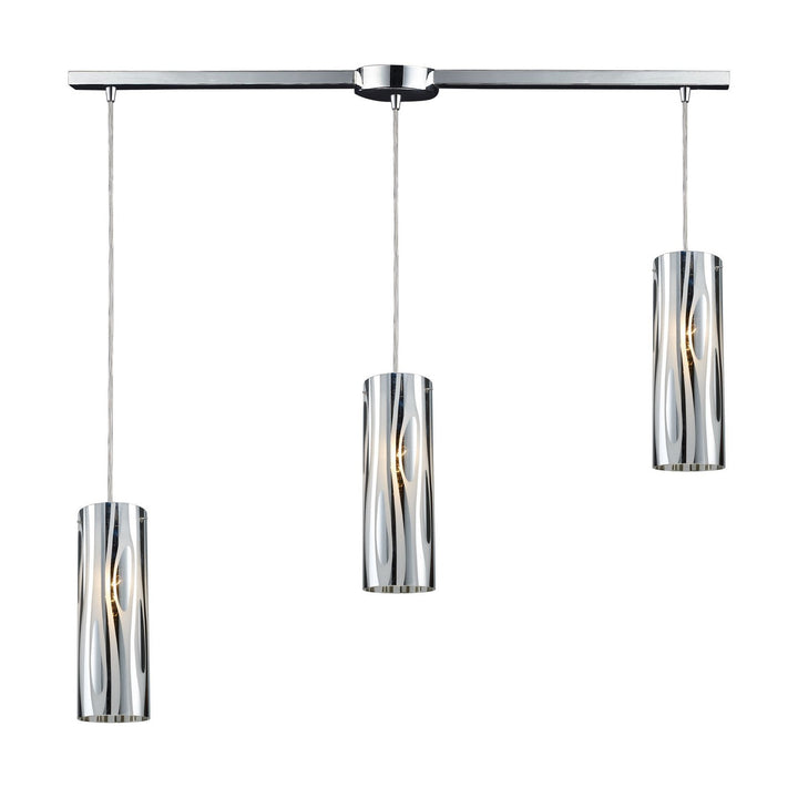 Elk Chromia 31078/3L Pendant Light - Polished Chrome