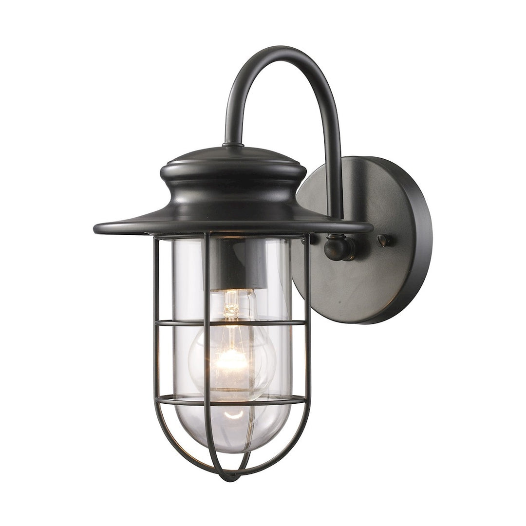 Elk Lighting 42284/1  Portside Outdoor Matte Black