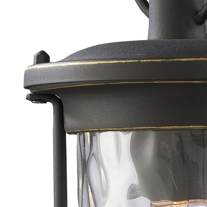 Elk Lighting 43016/1  Farmstead Outdoor Matte Black
