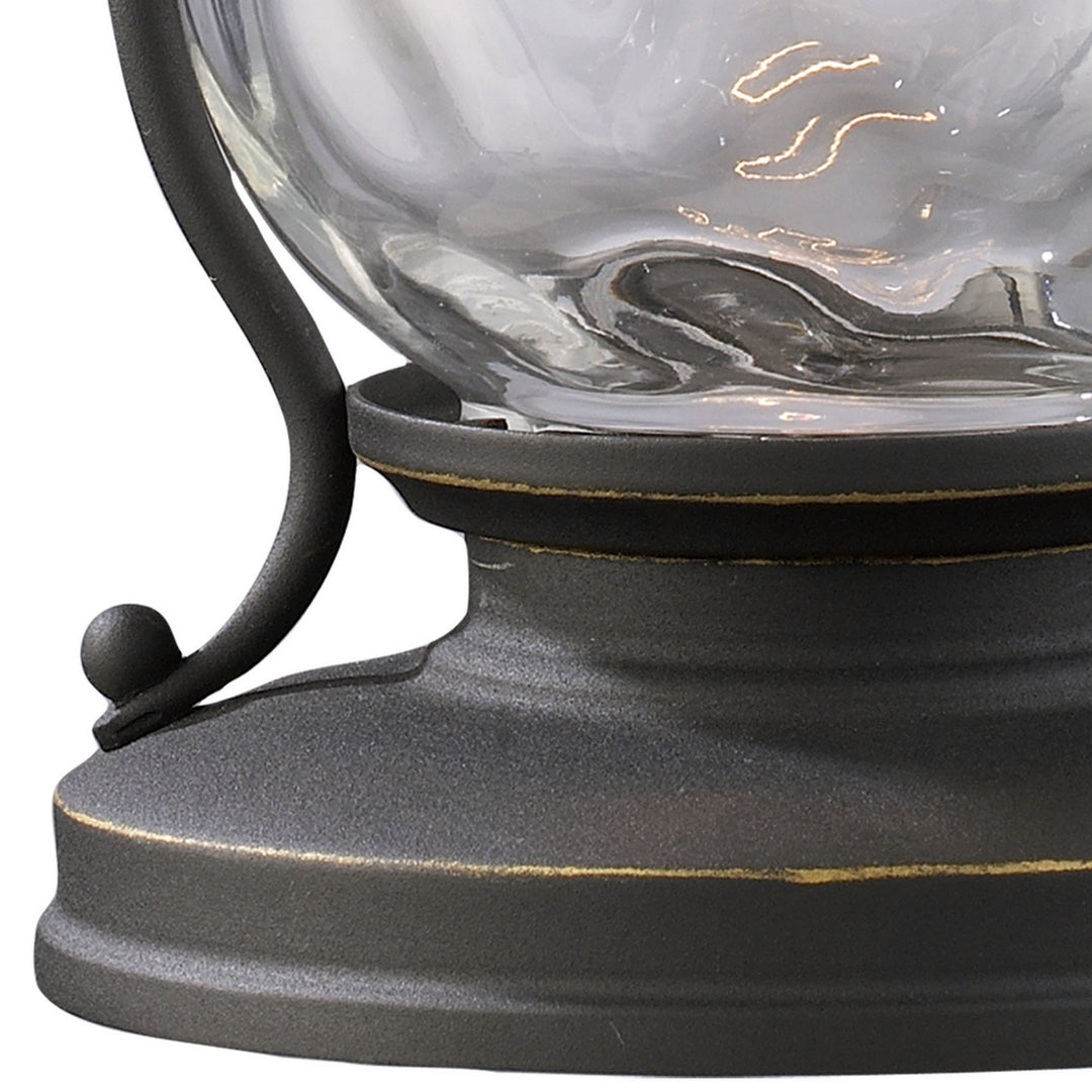 Elk Lighting 43016/1  Farmstead Outdoor Matte Black