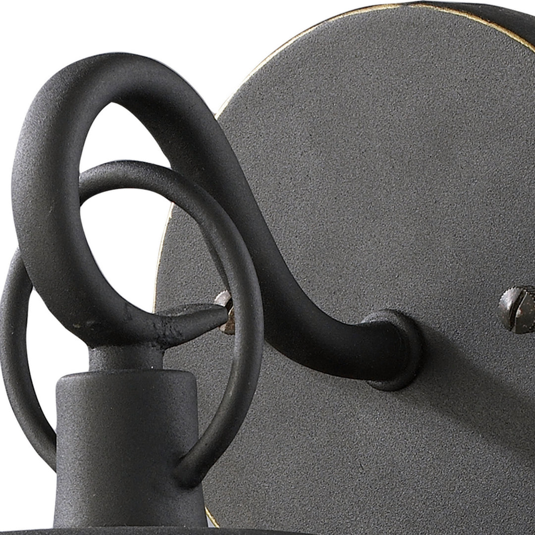 Elk Lighting 43016/1  Farmstead Outdoor Matte Black