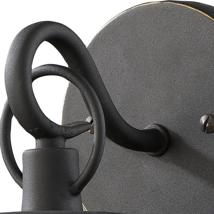 Elk Lighting 43016/1  Farmstead Outdoor Matte Black