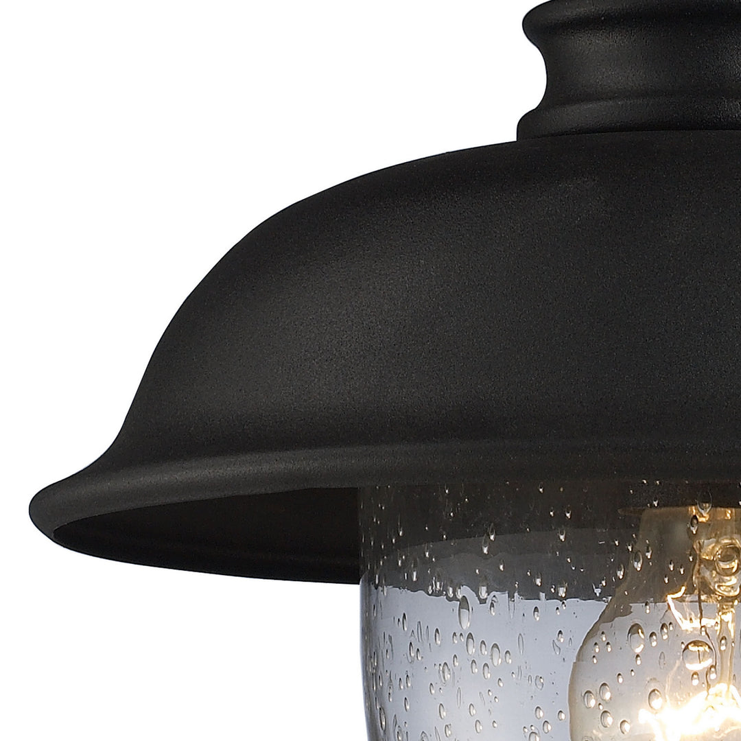 Elk Lighting 62000-1  Streetside Cafe Outdoor Matte Black
