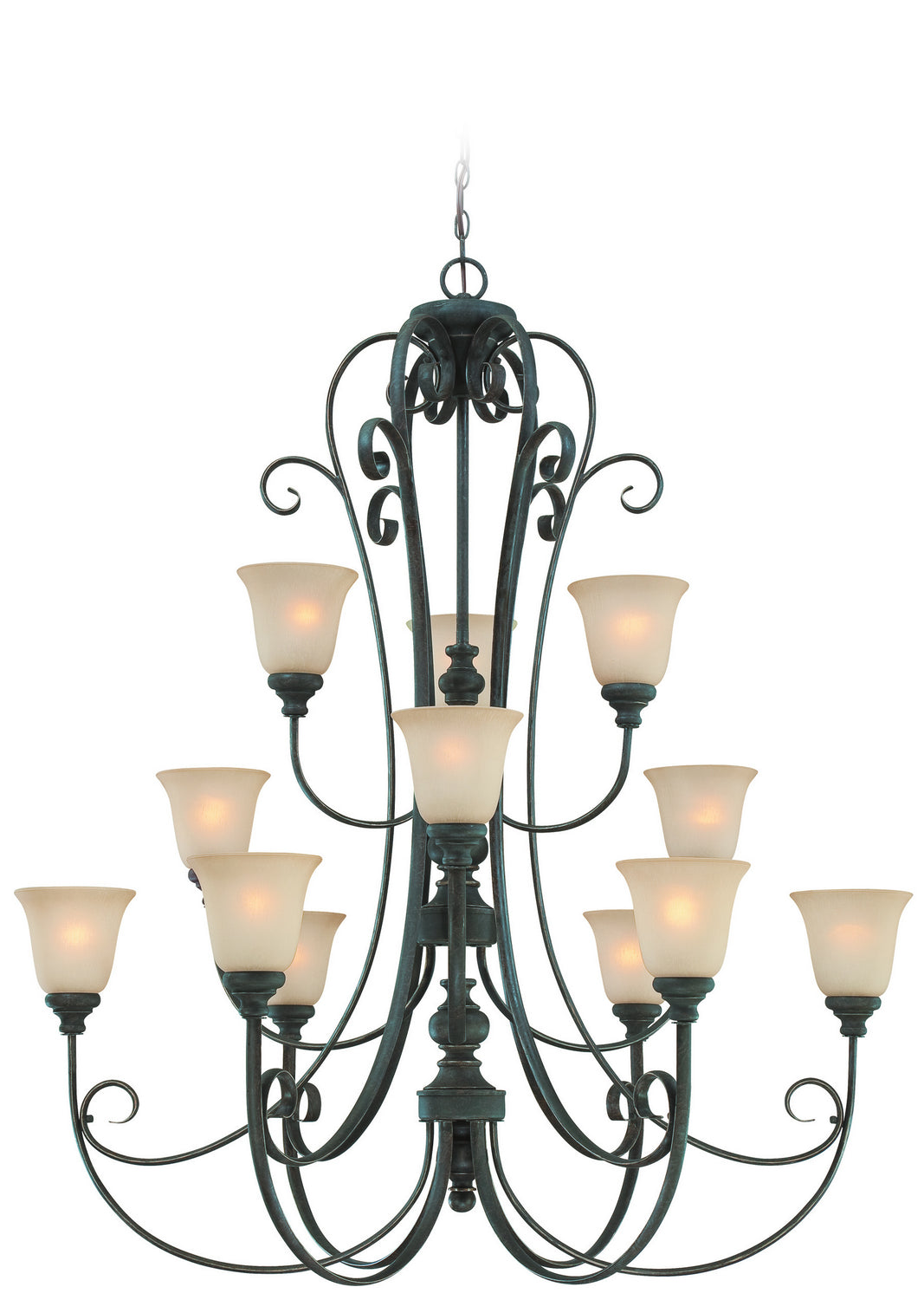 Craftmade Barrett Place 24212-MB Chandelier Light - Mocha Bronze