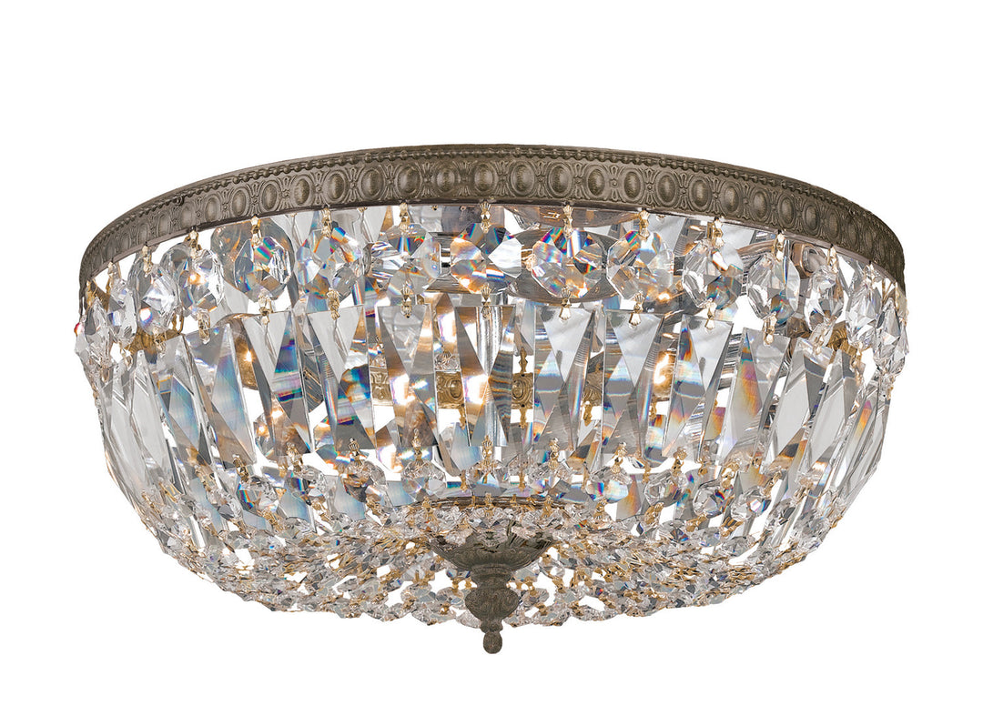 Crystorama Ceiling Mount 712-EB-CL-MWP Ceiling Light - English Bronze