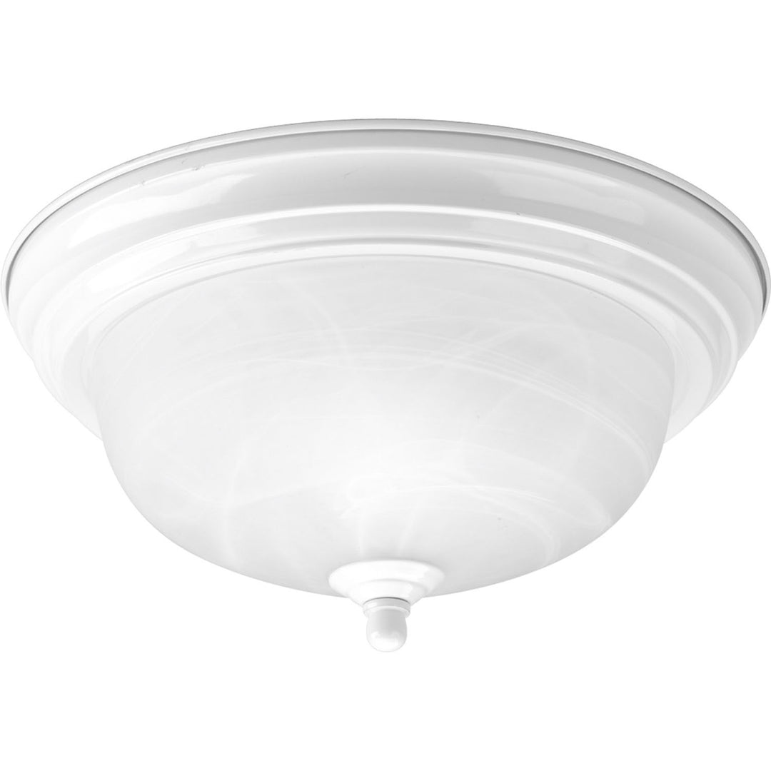 Progress Dome Glass - Alabaster P3924-30 Ceiling Light - White