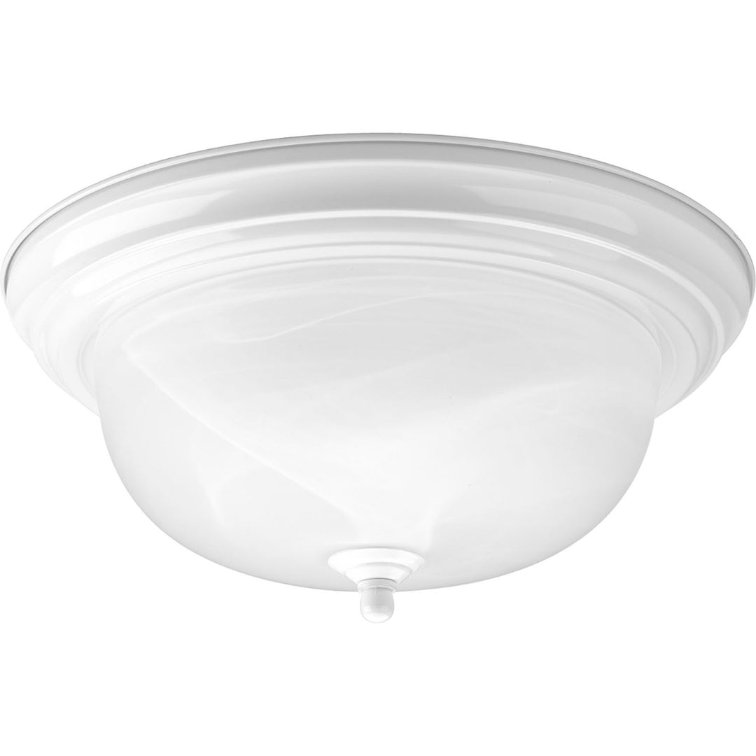 Progress Dome Glass - Alabaster P3925-30 Ceiling Light - White
