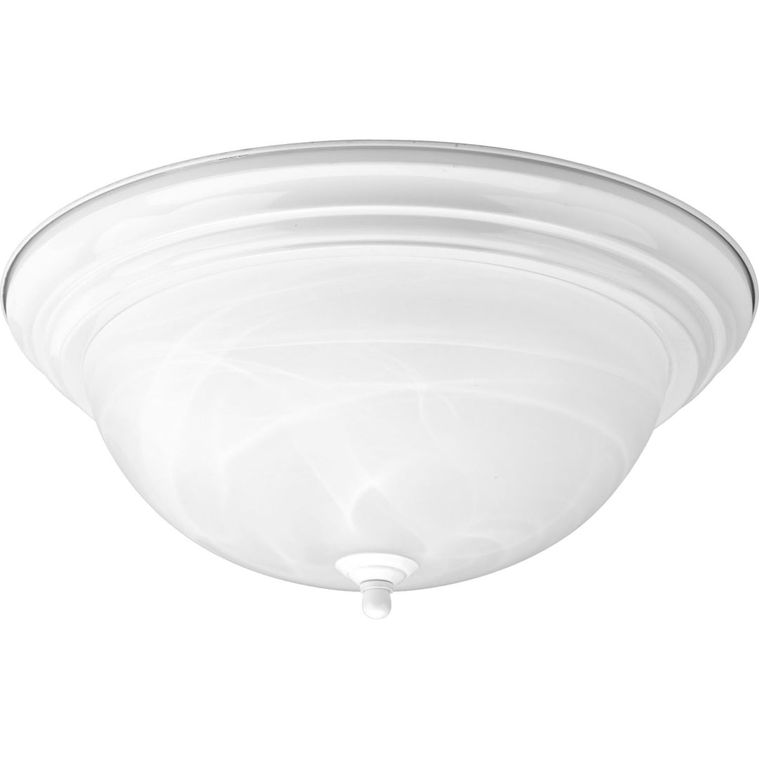 Progress Dome Glass - Alabaster P3926-30 Ceiling Light - White