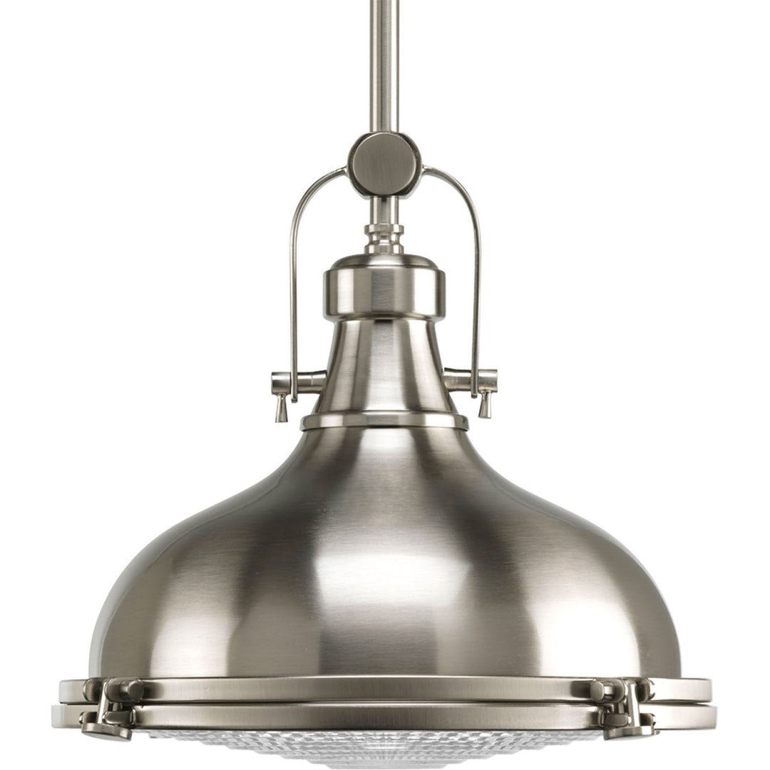 Progress Fresnel Pendant P5188-09 Pendant Light - Brushed Nickel