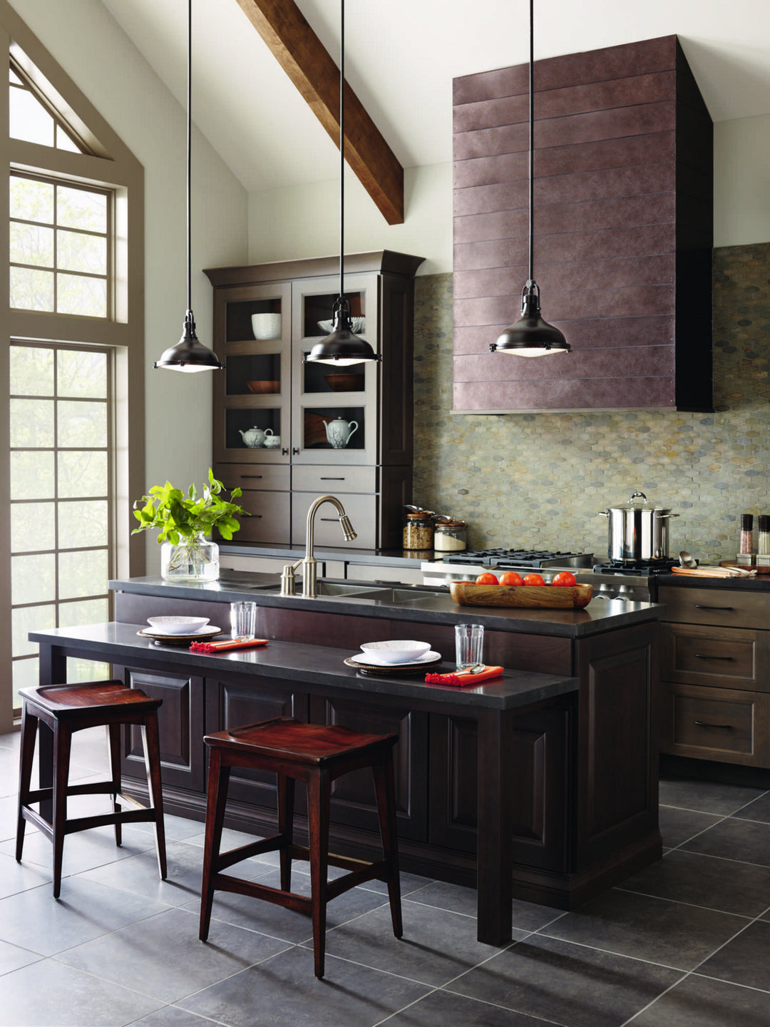 Progress Fresnel Pendant P5188-108 Pendant Light - Oil Rubbed Bronze