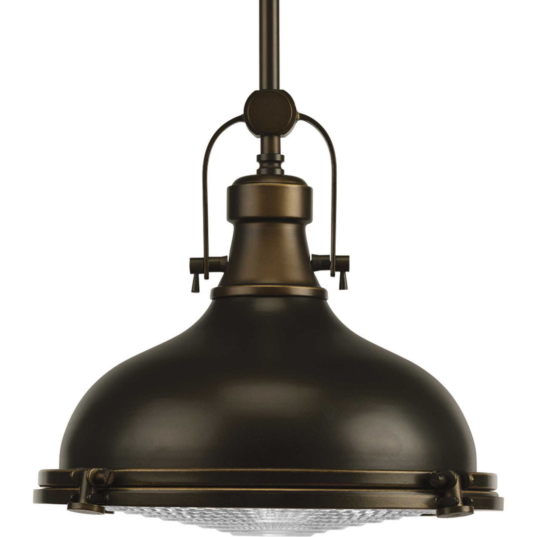 Progress Fresnel Pendant P5188-108 Pendant Light - Oil Rubbed Bronze