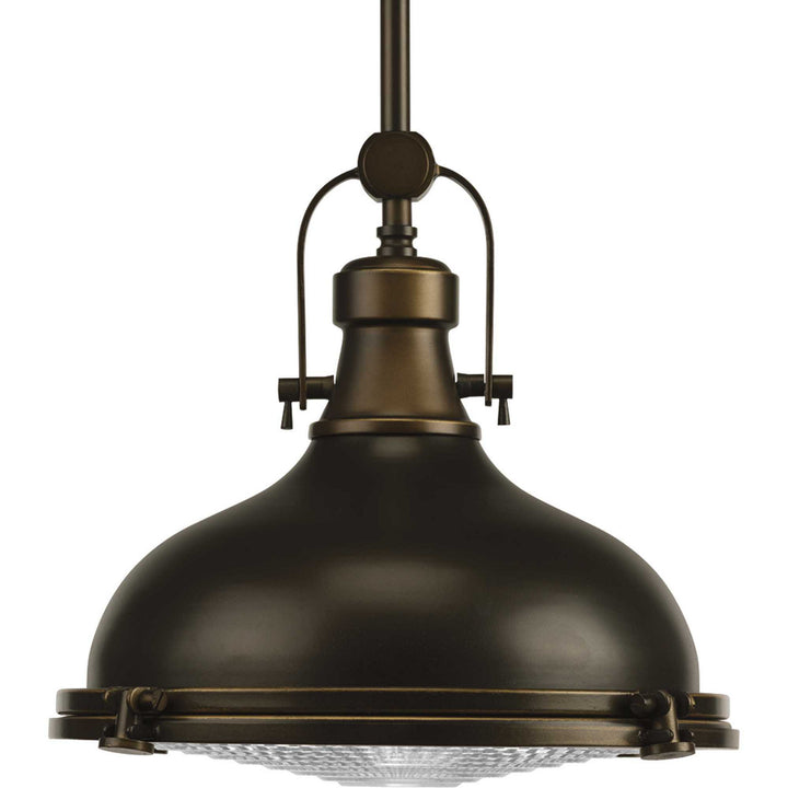 Progress Fresnel Pendant P5188-108 Pendant Light - Oil Rubbed Bronze