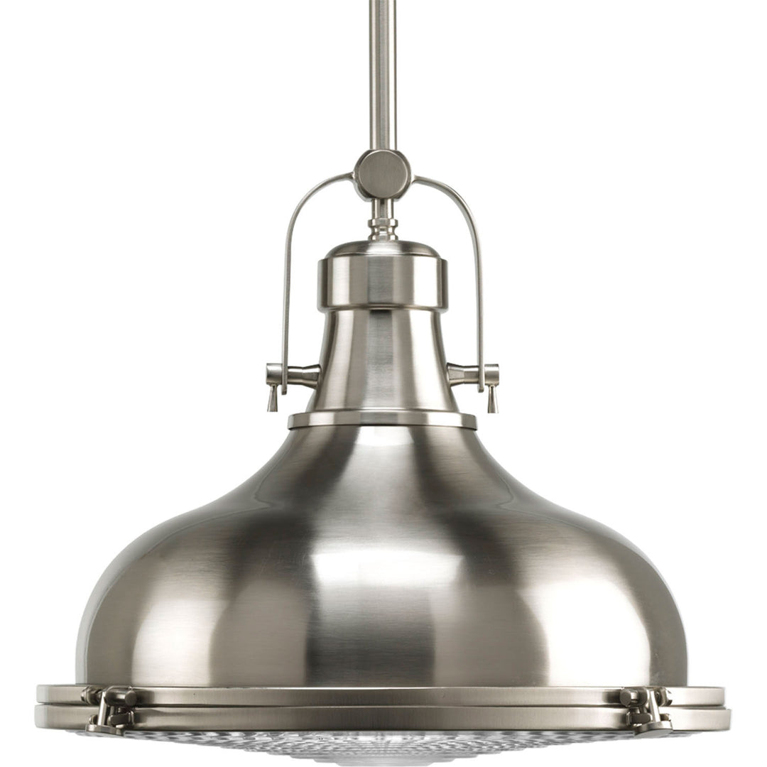 Progress Fresnel Pendant P5197-09 Pendant Light - Brushed Nickel