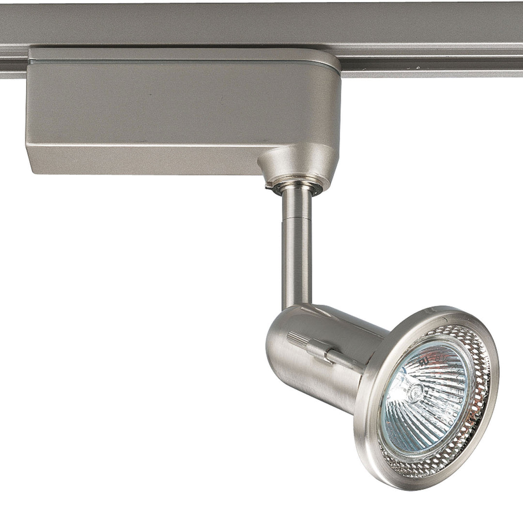 Progress Lighting P6104-09 Miniature Halogen One Light Track Head Track Light Pewter, Nickel, Silver