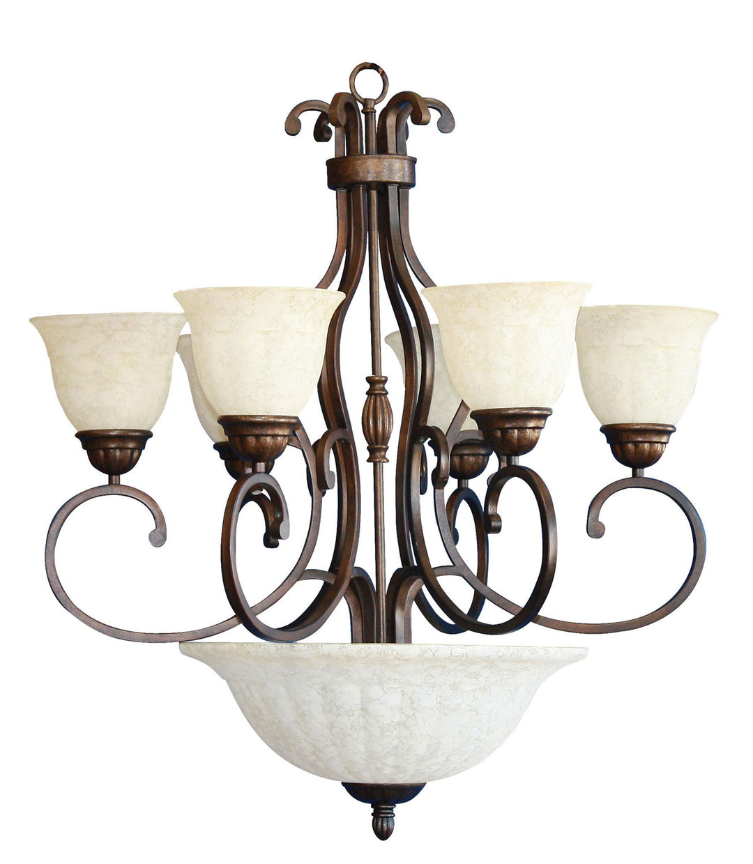 Revolution Alder 7487CBT Chandelier Light - Caramel Bronze