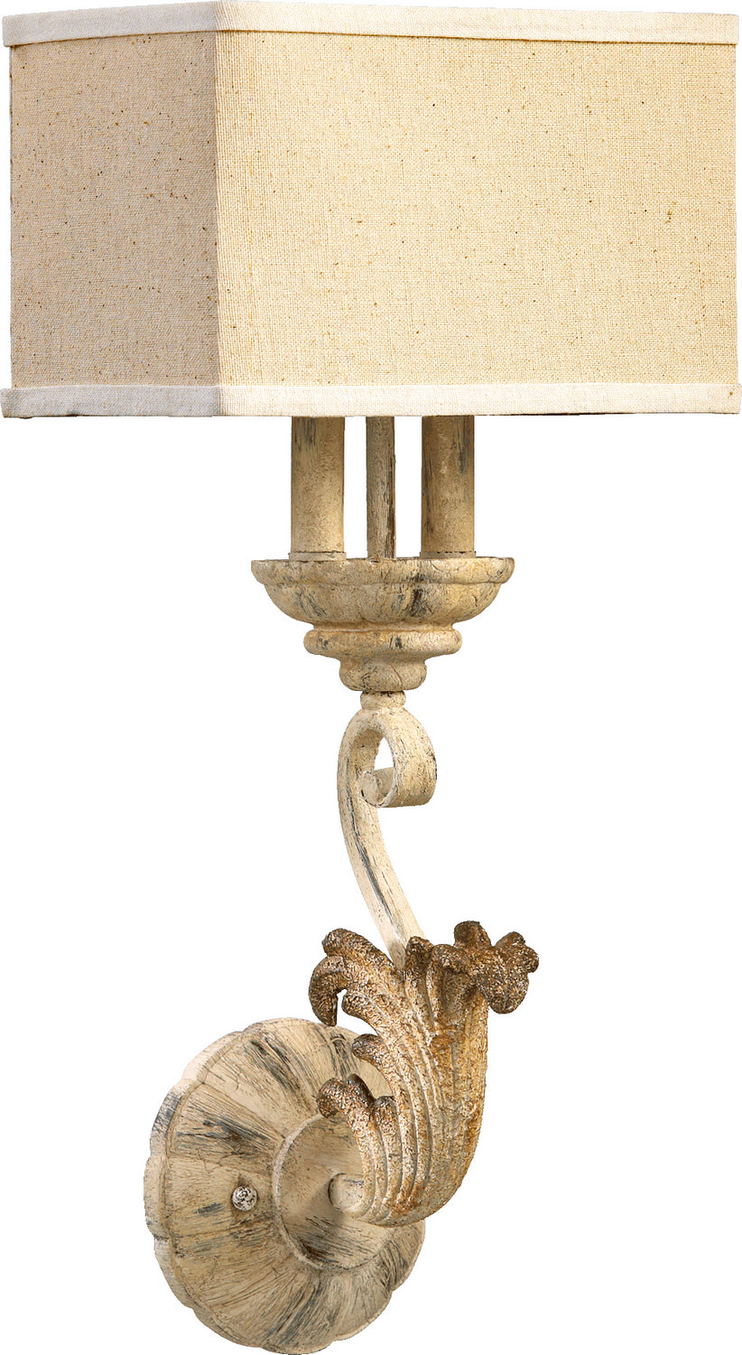 Quorum Florence 5237-2-70 Wall Sconce Light - Persian White