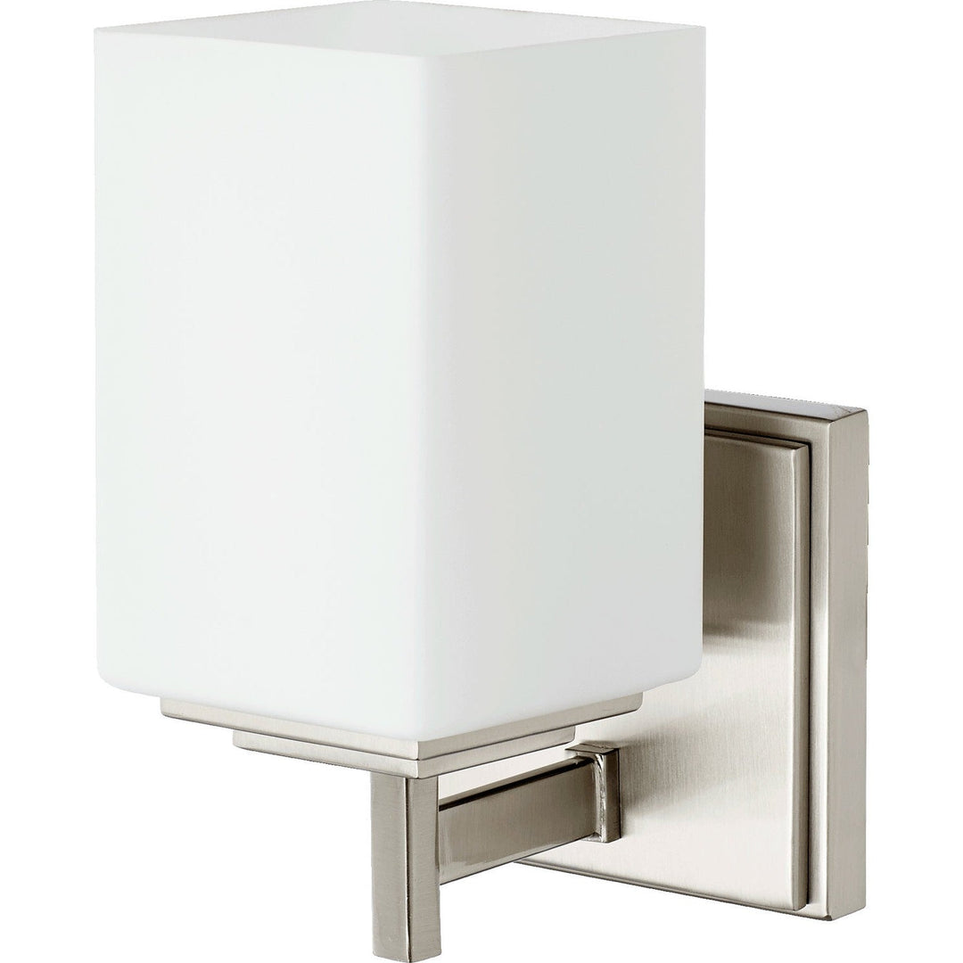 Quorum Delta 5484-1-65 Wall Sconce Light - Satin Nickel