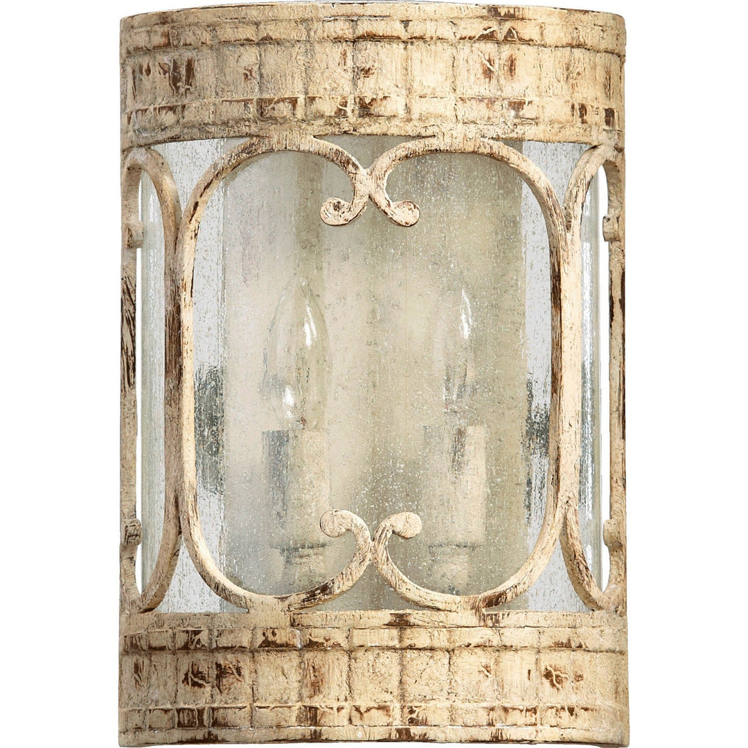 Quorum Florence 5637-2-70 Wall Sconce Light - Persian White