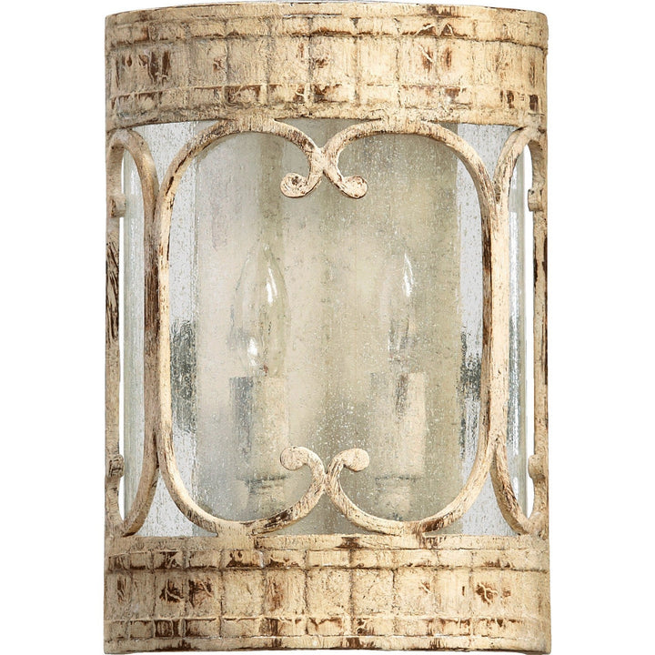 Quorum Florence 5637-2-70 Wall Sconce Light - Persian White