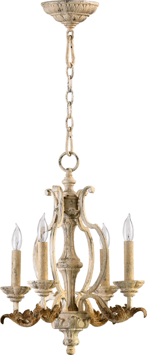 Quorum Florence 6037-4-70 Chandelier Light - Persian White