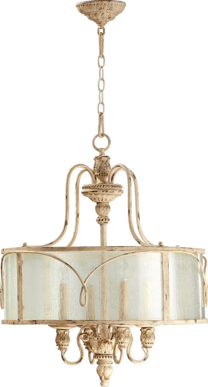 Quorum Salento 8006-4-70 Chandelier Light - Persian White
