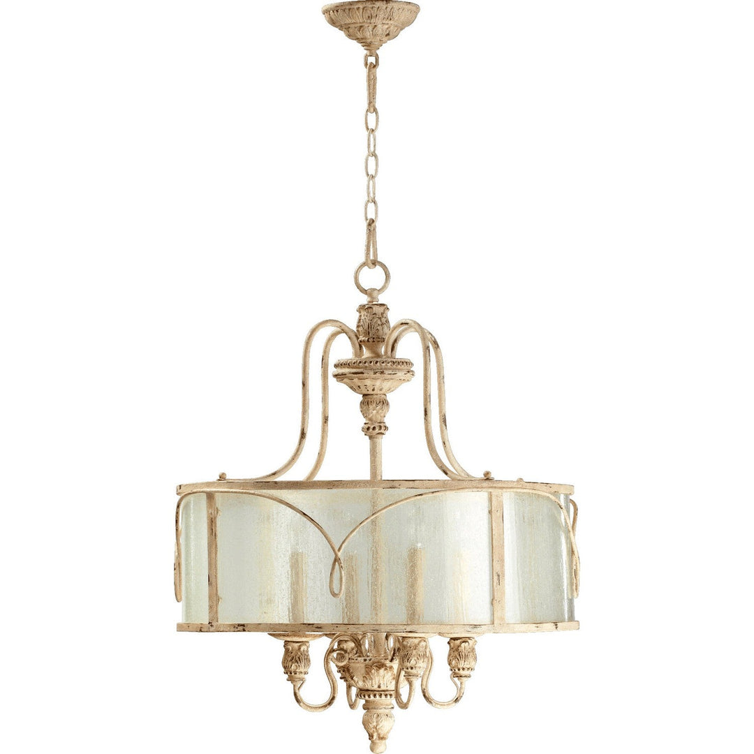 Quorum Salento 8006-4-70 Chandelier Light - Persian White