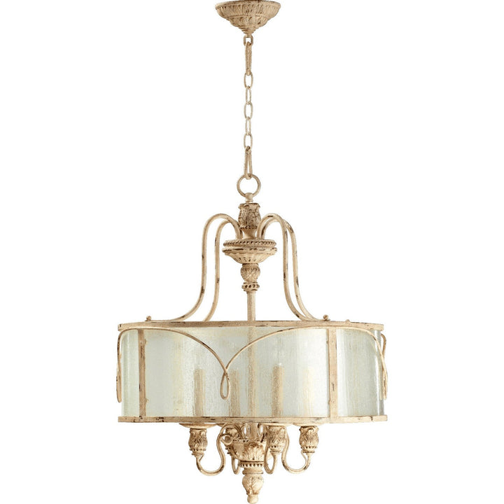 Quorum Salento 8006-4-70 Chandelier Light - Persian White