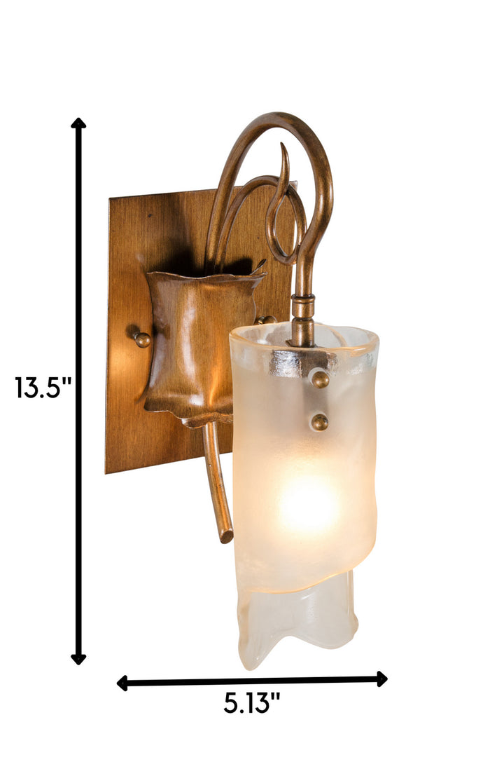 Varaluz Soho 126B01HO Wall Light - Hammered Ore