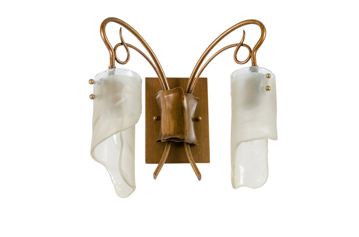 Varaluz Soho 126B02HO Bath Vanity Light 15 in. wide - Hammered Ore