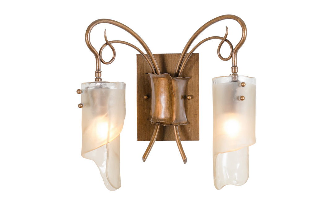 Varaluz Soho 126B02HO Bath Vanity Light 15 in. wide - Hammered Ore