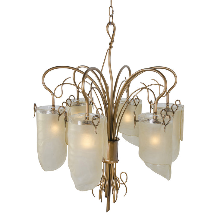 Varaluz Soho 126C06HO Chandelier Light - Hammered Ore