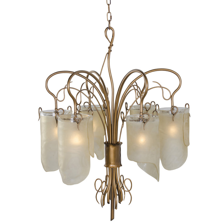Varaluz Soho 126C06HO Chandelier Light - Hammered Ore