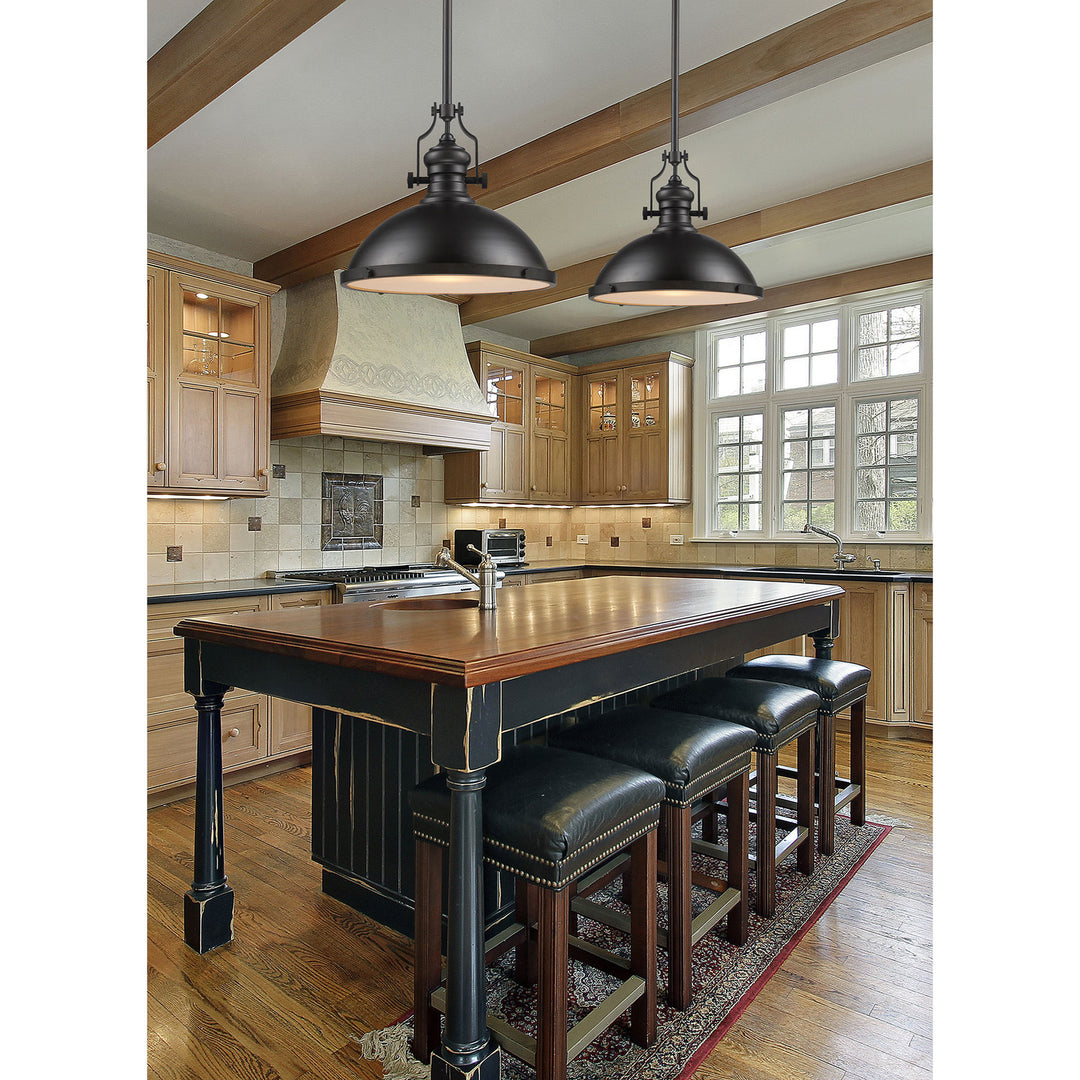 Elk Chadwick 66138-1 Pendant Light - Oiled Bronze