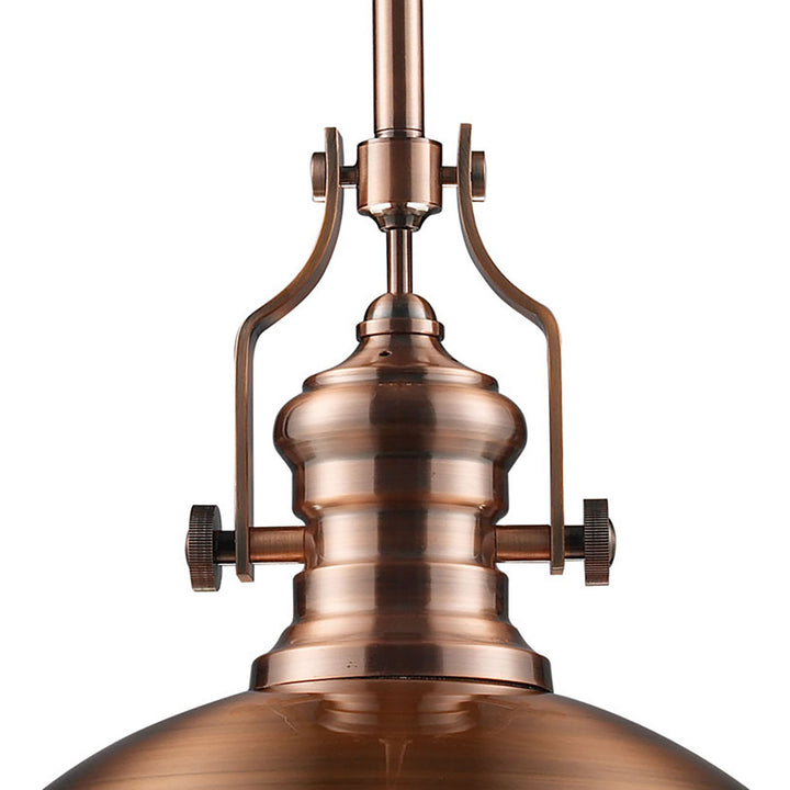 Elk Chadwick 66148-1 Pendant Light - Antique Copper