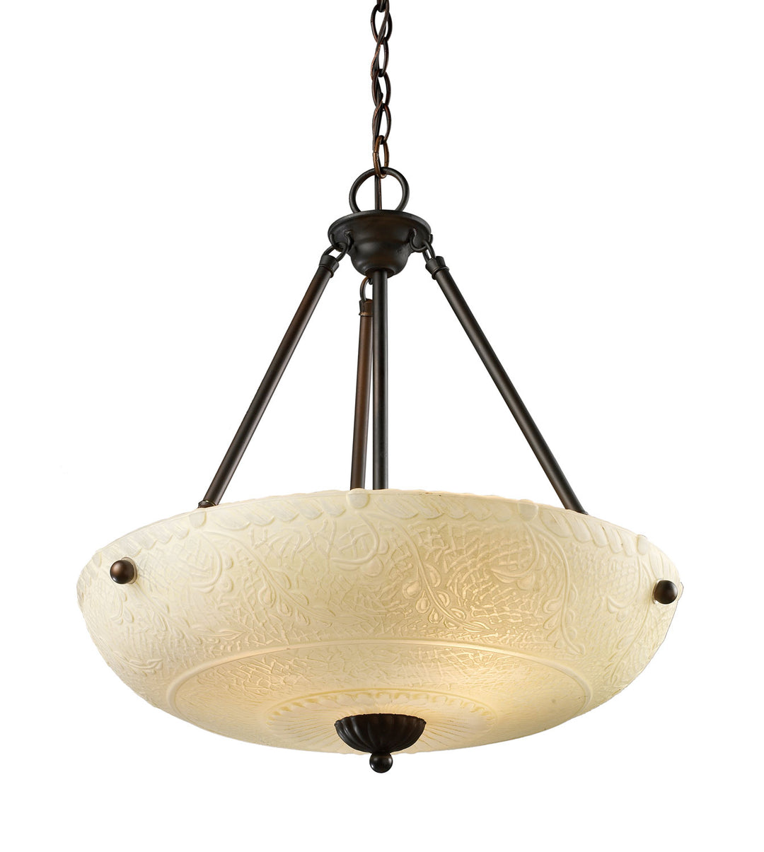 Elk Norwich 66322-4 Pendant Light - Aged Bronze