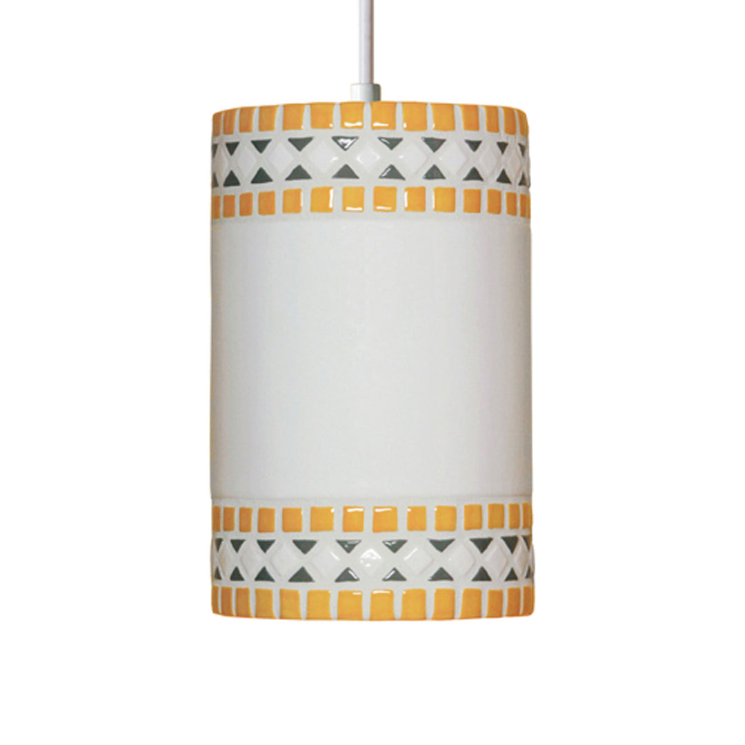 A-19 Borders PM20301-SY Pendant Light - Sunflower Yellow