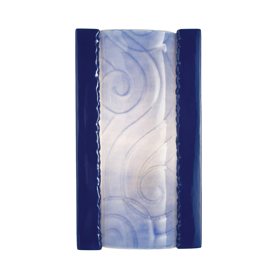 A-19 reFusion RE102-CB-SH Wall Sconce Light - Cobalt Blue and Sapphire