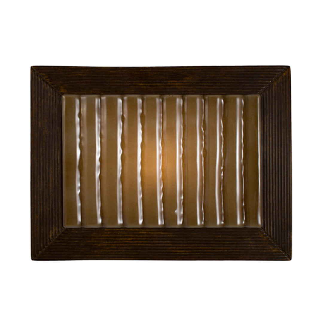 A-19 reFusion RE104-BT-CM Wall Sconce Light - Butternut and Caramel
