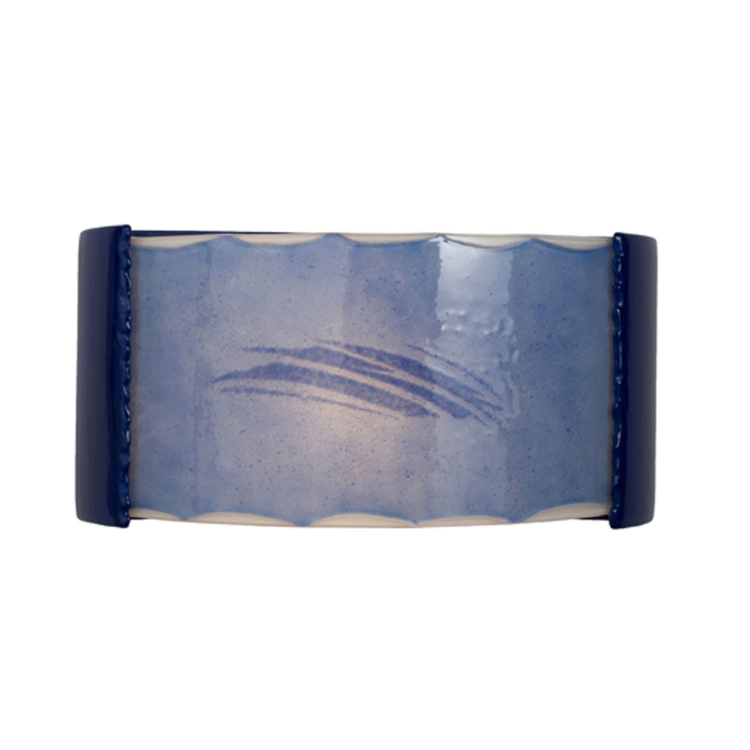 A-19 reFusion RE106-CB-SH Wall Sconce Light - Cobalt Blue and Sapphire