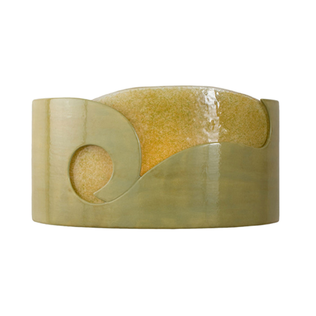 A-19 reFusion RE107-SG-MS Wall Sconce Light - Sagebrush and Moss
