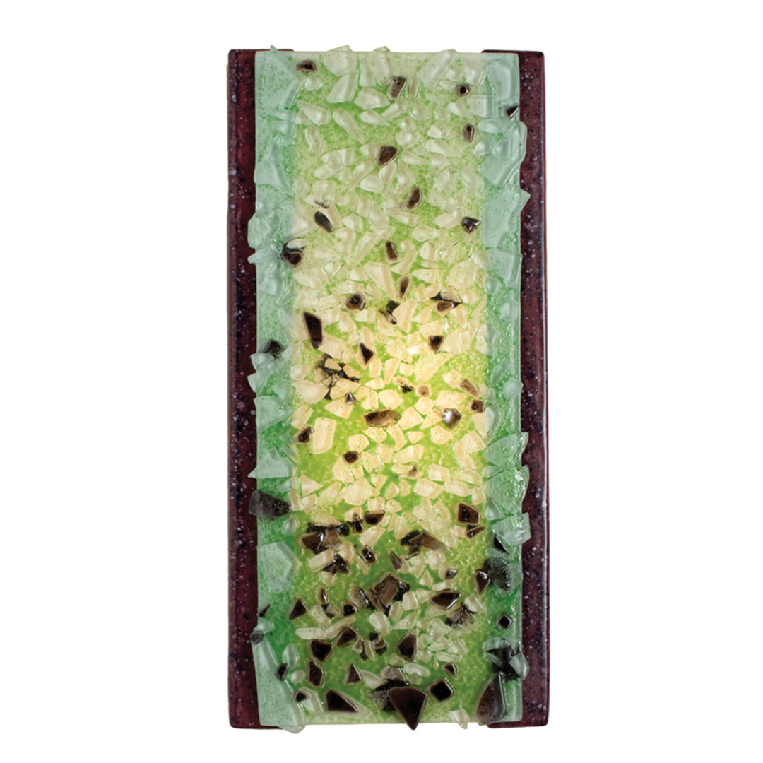 A-19 reFusion RE109-PJ-MLM Wall Sconce Light - Plum Jam and Multi Lime