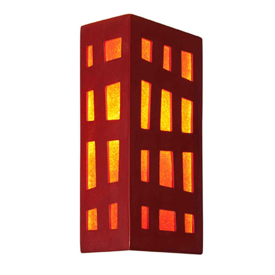 A-19 Lighting RE110-MR-FR Modern Refusion Outdoor Matador Red And Fire