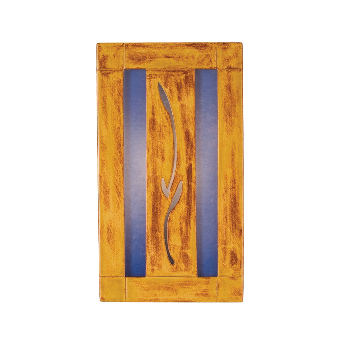 A-19 reFusion RE111-DB-SH Wall Sconce Light - Desert Blaze and Sapphire
